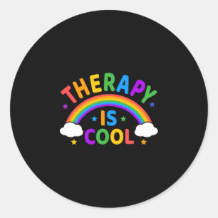 Sticker Rond La thérapie c'est cool ! finissons avec la stigmat
