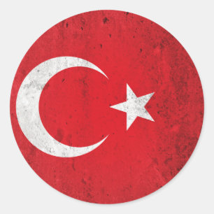 Sticker Rond La Turquie