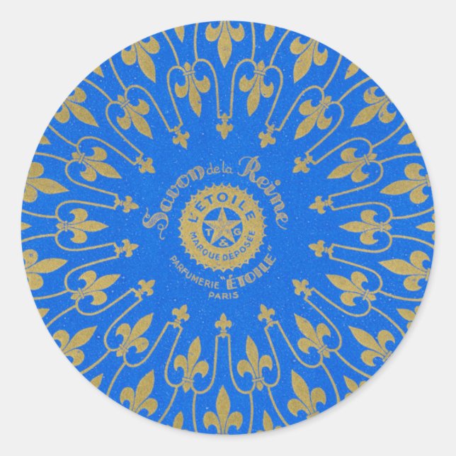 Sticker Rond Label Savon de la Pure Soap (Devant)