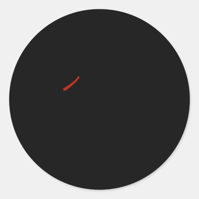 Sticker Rond Labrador Retriever (Devant)