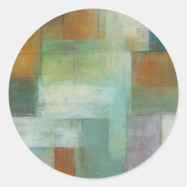 Sticker Rond Lac Blue Essence II (Devant)