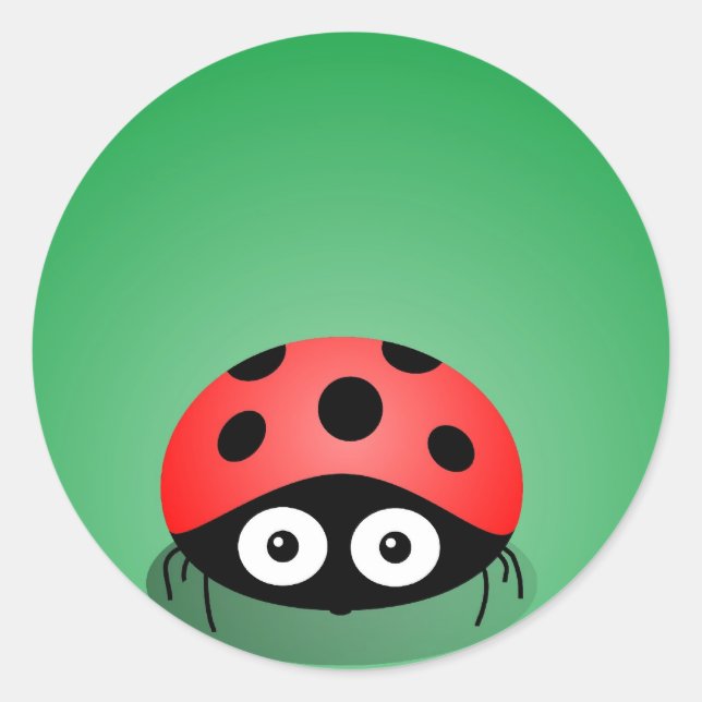 Sticker Rond Ladybug (Devant)