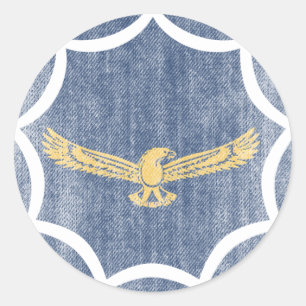 STICKER ROND L'AFRIQUE DU SUD