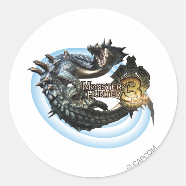Sticker Rond Lagiacrus (Devant)