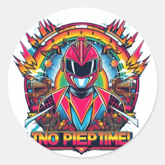 Sticker Rond Lagzar de Morphin (Devant)
