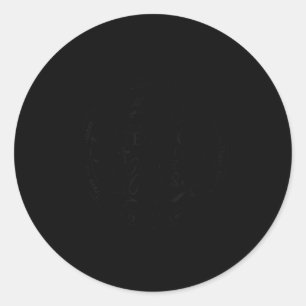 Sticker Rond Laissez-Moi Vous Parler De Mon Jésus Dieu Hommes C