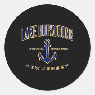 Sticker Rond Lake Hopatcong Nj Pour
