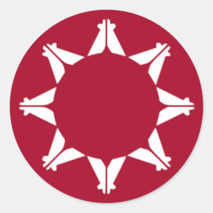 Sticker Rond Lakota