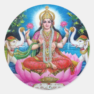 Sticker rond Lakshmi