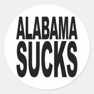 Sticker Rond L'Alabama craint