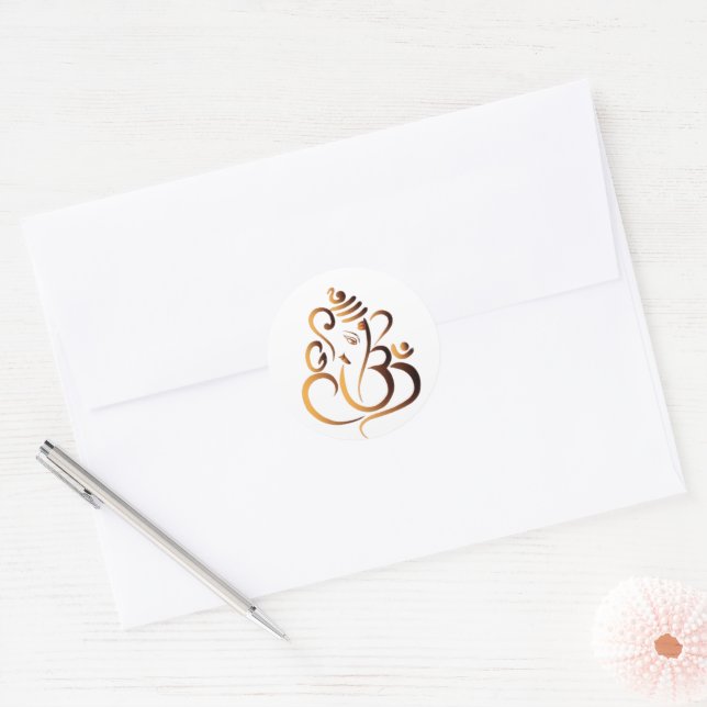 Sticker Rond Lambodar (Enveloppe)