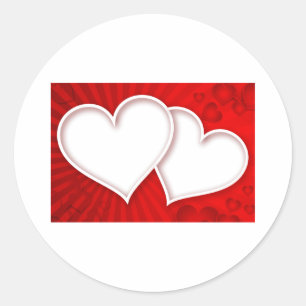Sticker Rond L'Amour De Mariée mariage Personnaliser Destinée D