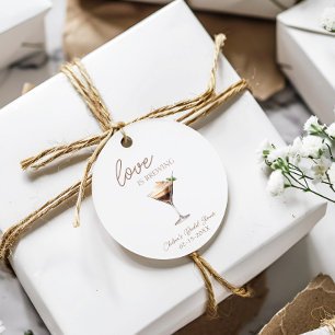 Sticker Rond L'amour est en train de préparer une fête prénupti