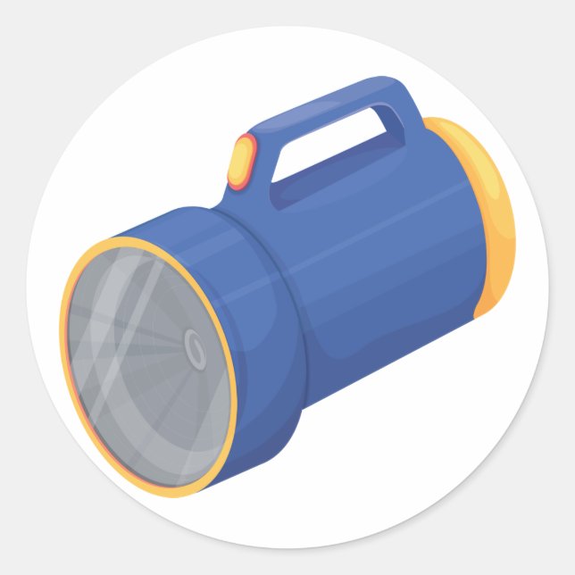 Sticker Rond Lampe (Devant)