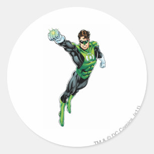 Sticker Rond Lanterne verte - Comédie, Bras dehors