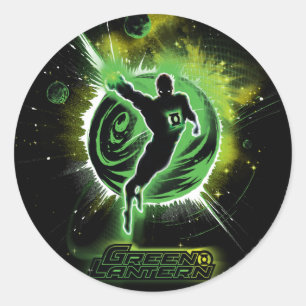 Sticker Rond Lanterne verte - EO