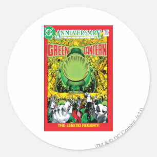 Sticker Rond Lanterne verte - la légende renée