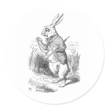 Lapin d'Alice au pays des merveilles