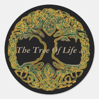 Sticker Rond L'Arbre De Vie