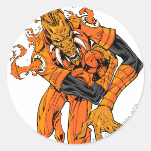 Sticker Rond Larfleeze - Agent Orange 7