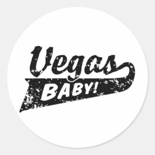 Sticker Rond Las Vegas