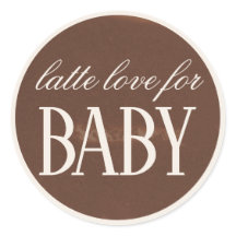 Latte Love Baby est en train de brasser Baby showe