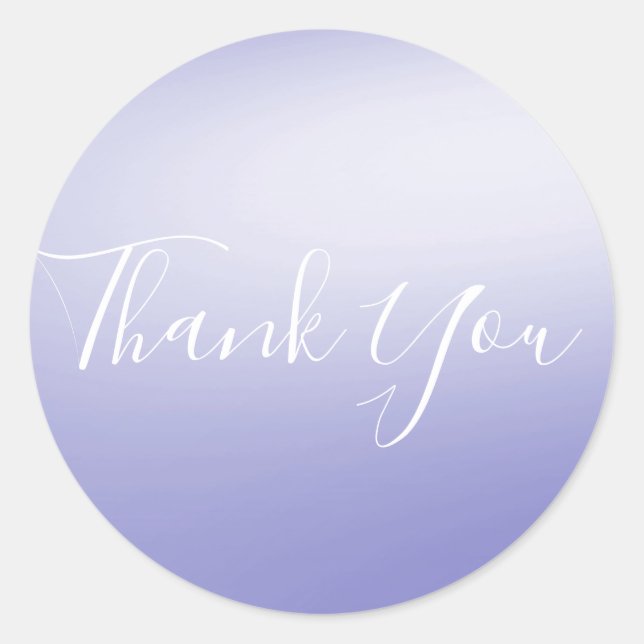 Sticker Rond Lavande Violet violet bleu brillant Fête Favoriser (Devant)