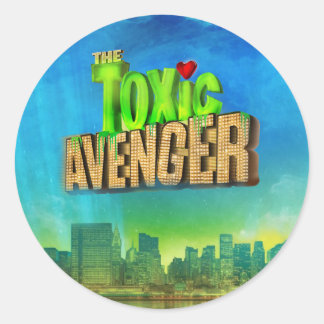 Sticker Rond L'Avenger toxique