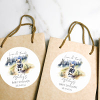 L'aventure à thème Wolf attend la faveur baby show