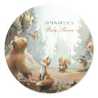 L'aventure attend le Baby shower des bois