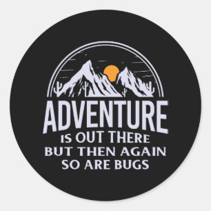 Sticker Rond L'aventure est là, mais encore une fois les bogue