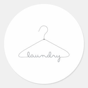 Sticker Rond Laverie
