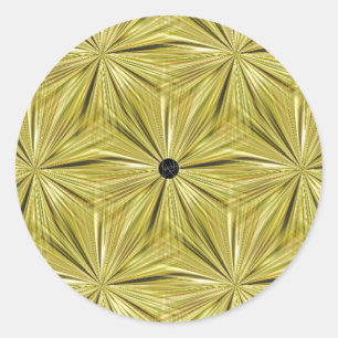 Sticker Rond LavishlyOn Gold Diamond Cut Seal