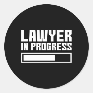 Sticker Rond Lawyer