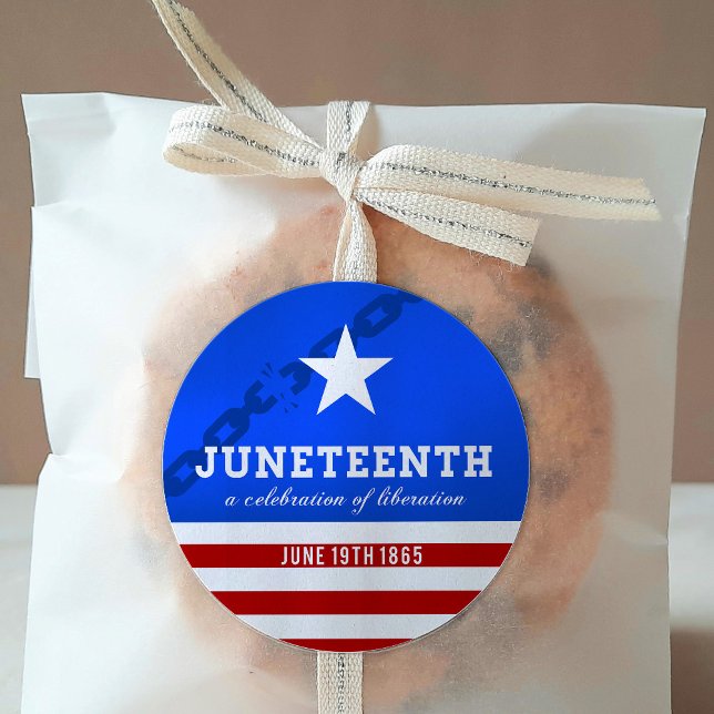 Sticker Rond Le 11 juin fête la libération (Créateur téléchargé)