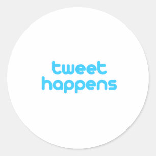 Sticker Rond le bip se produit
