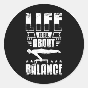 Sticker Rond Le Calisthenics
