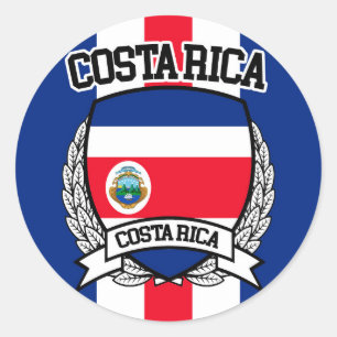 Sticker Rond Le Costa Rica