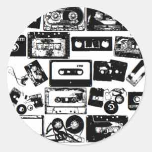 Sticker Rond le DJ
