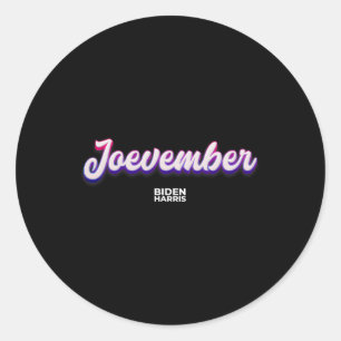 Sticker Rond Le gagnant de Biden Harris 2020 Président des État