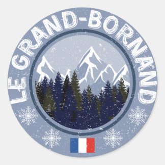 Sticker Rond Le Grand-Bornand Station de Ski