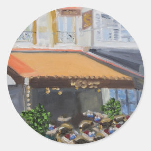 Sticker Rond Le Grand Café : Fontainebleau, France