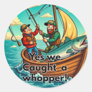 Sticker Rond Le gros problème