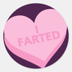 Sticker Rond Le jour d'Anti-Valentine