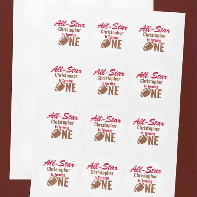 Sticker Rond Le Jour de la fête (Créateur téléchargé)