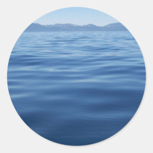 Sticker Rond Le lac Tahoe