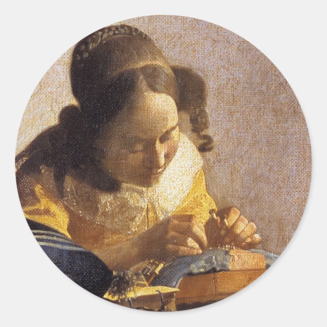 Sticker Rond Le Lacemaker (Devant)