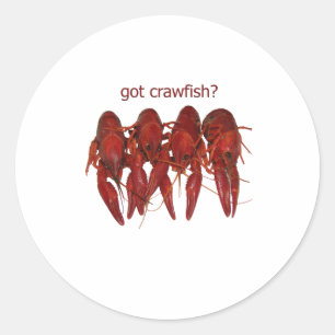 Sticker Rond le logo de l'écrevisse ?