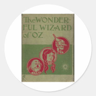 Sticker Rond Le magicien d'Oz merveilleux