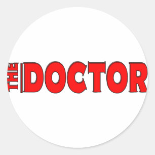 STICKER ROND LE MÉDECIN - VOUS AVEZ COMPRIS ?